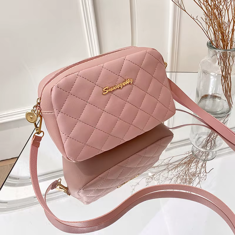 [FE] Sacs à bandoulière pour femmes, sac messager de luxe à pompon, petit sac à bandoulière décontra
