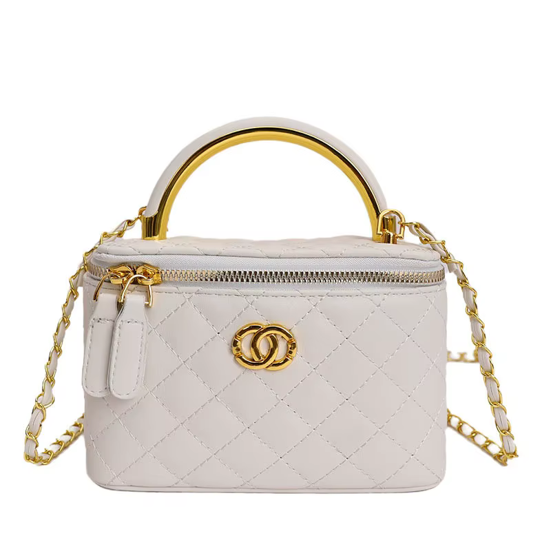 Petit sac à bandoulière pour femmes, mini pochette classique, petit sac carré, sac à main à chaîne e
