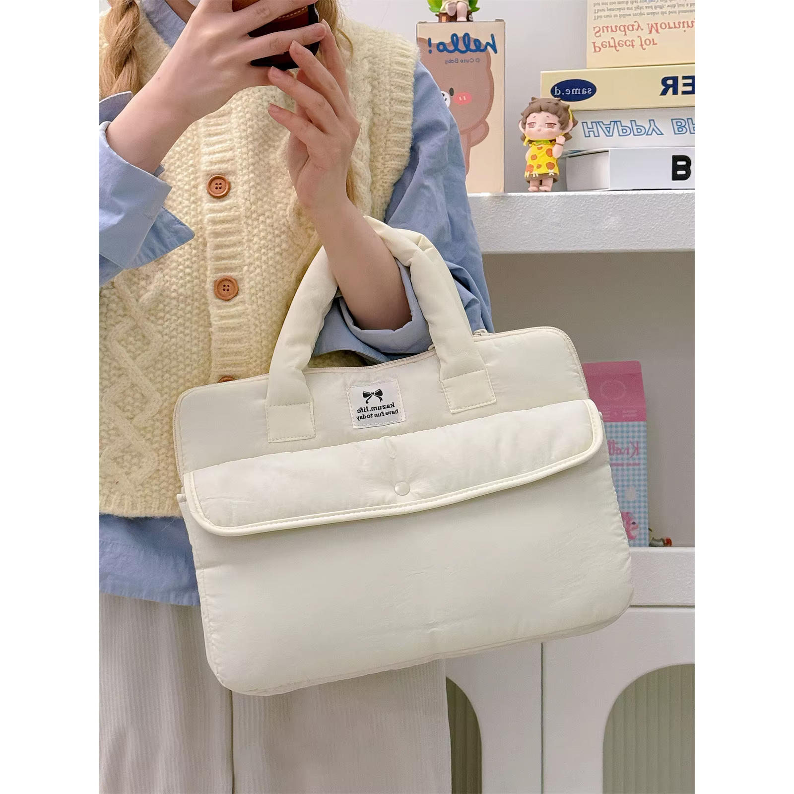 Pochette pour tablette mignonne pour Ipad Air6 Pro11, étui pour Ipad Air5 4 10.9 10.5 12.9 13, poche