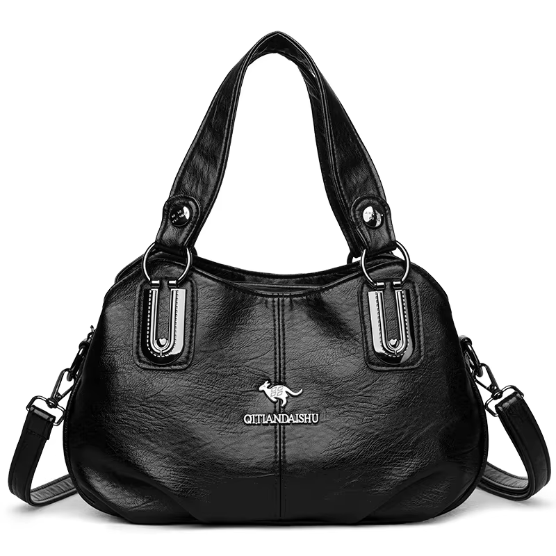 Sacs à main de luxe 3 couches grande capacité sacs à main de créateur de haute qualité en cuir soupl