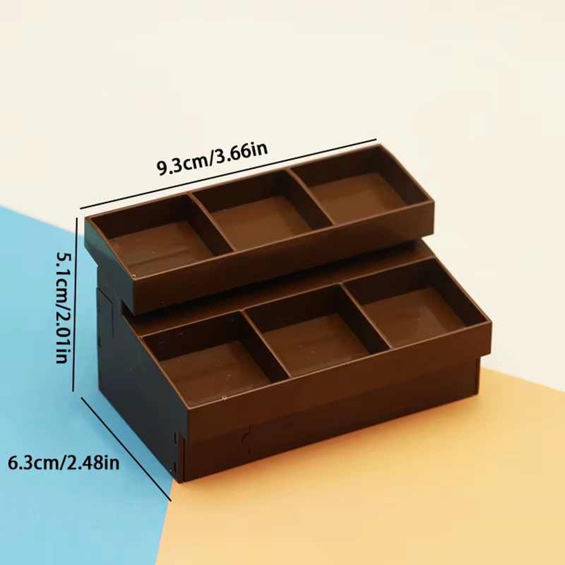 Mini présentoir de supermarché pour maison de poupée, modèle vide, support de fruits et légumes, acc