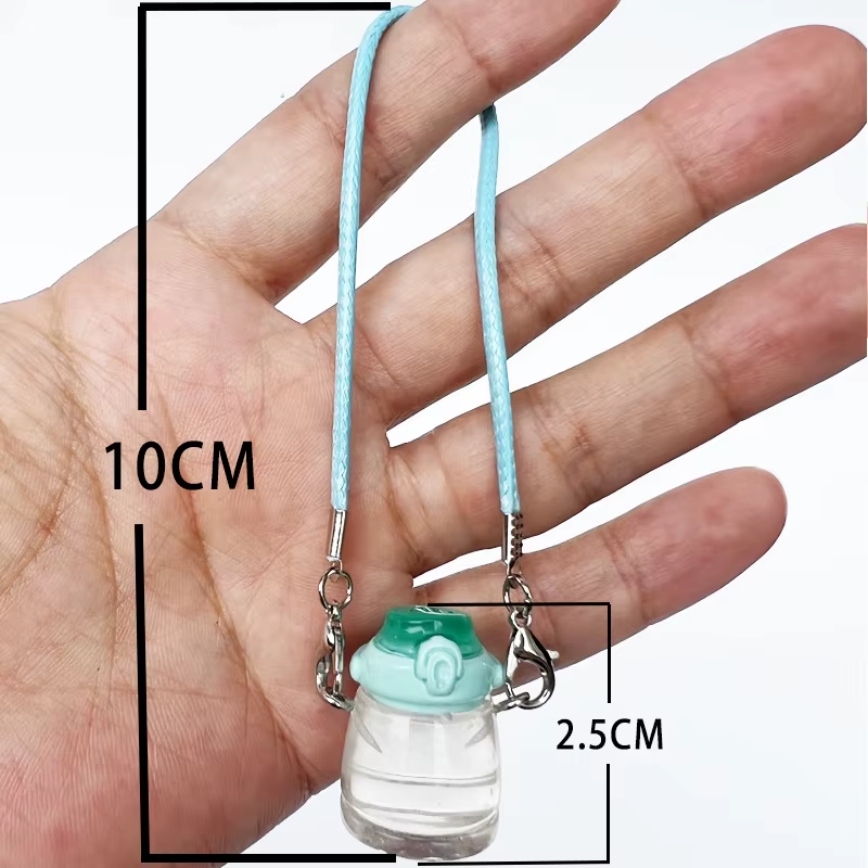 Mini modèle de bouteille d'eau au beurre avec lanière, bouilloire l'inventaire, 1/4, 1/6, courses OB