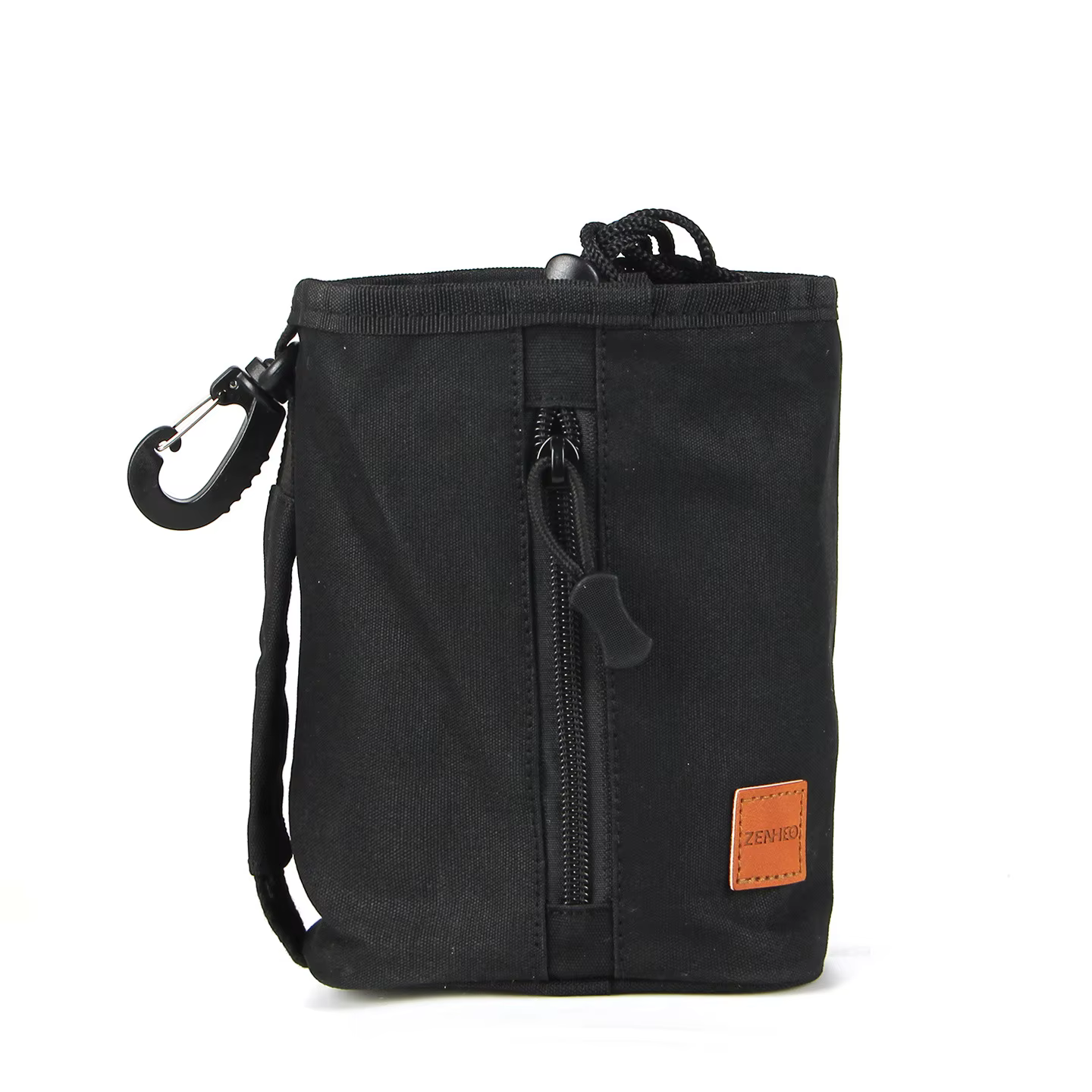 Pochette vintage multifonction en toile cirée pour le camping en plein air, rangement d'équipement t