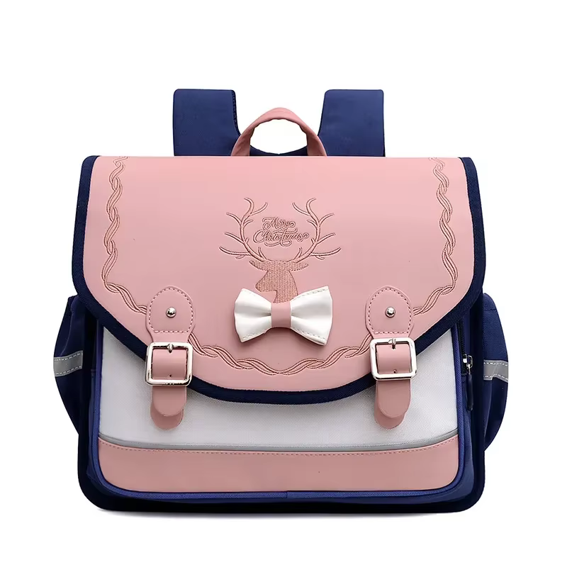 Sac à dos étanche Orth4WD pour filles, cartable mignon pour adolescent, sac de livre à rabat, étudia