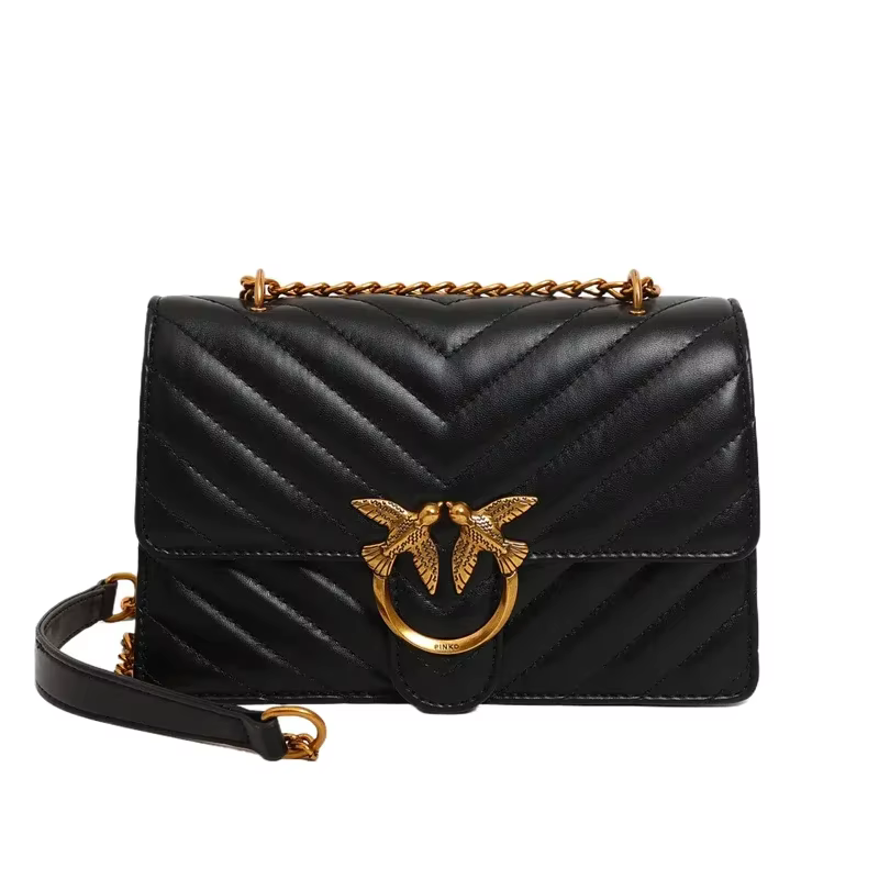 Sac bandoulière à chaîne, Sac hirondelle, Haut de gamme, Tendance, Polyvalent, Porté épaule, Portabl
