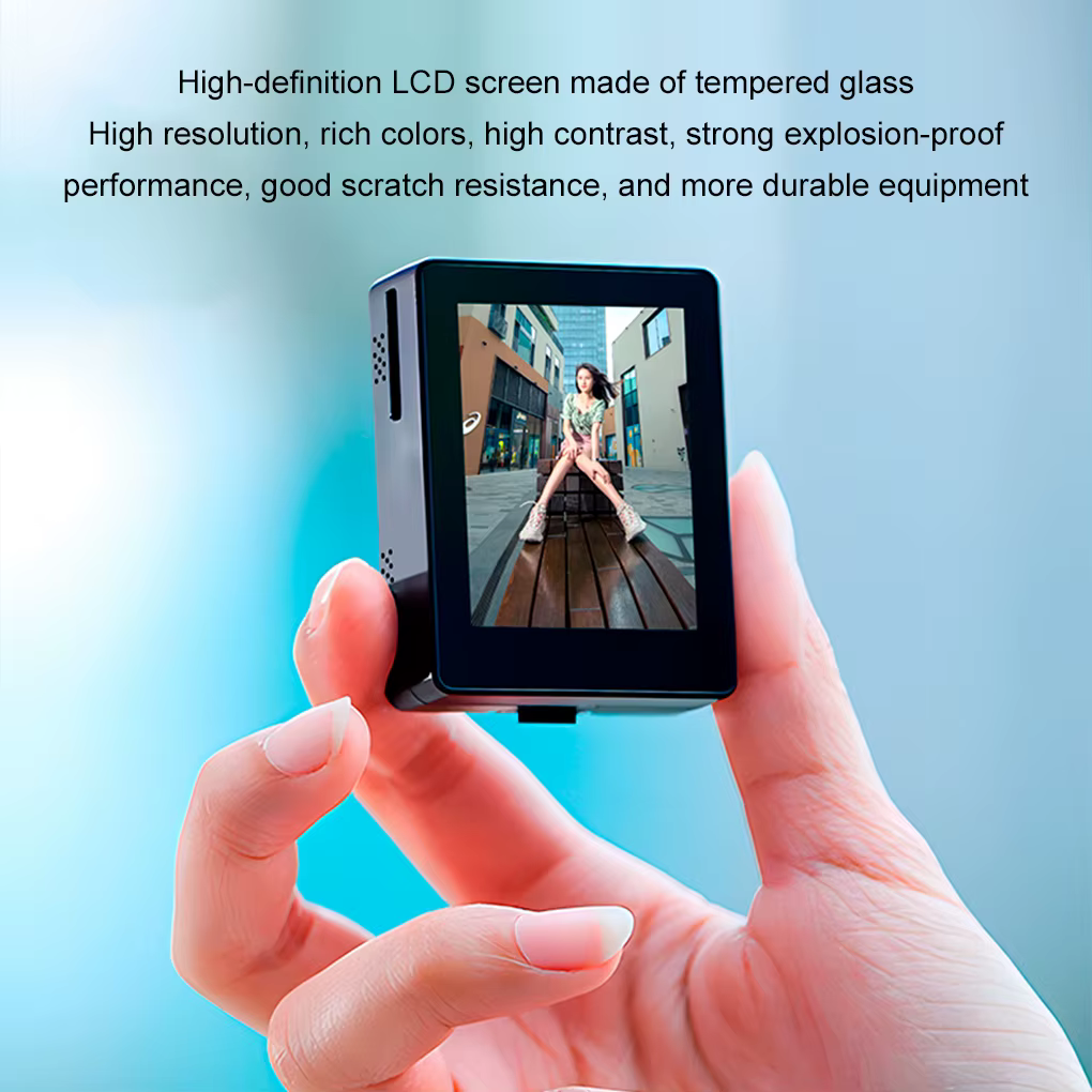 Mini écran portable pour selfie de smartphone, affichage pour caméra arrière de téléphone, moniteur 
