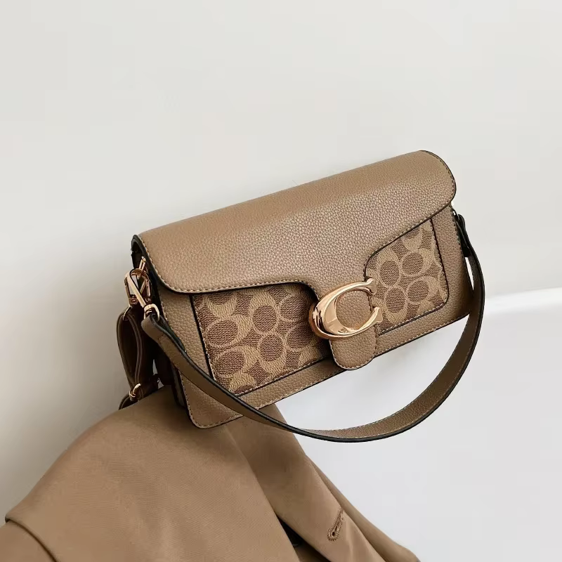 Nouveauté 2026! Sacs messagers carrés de petite taille pour femmes - Design bicolore, minimaliste et