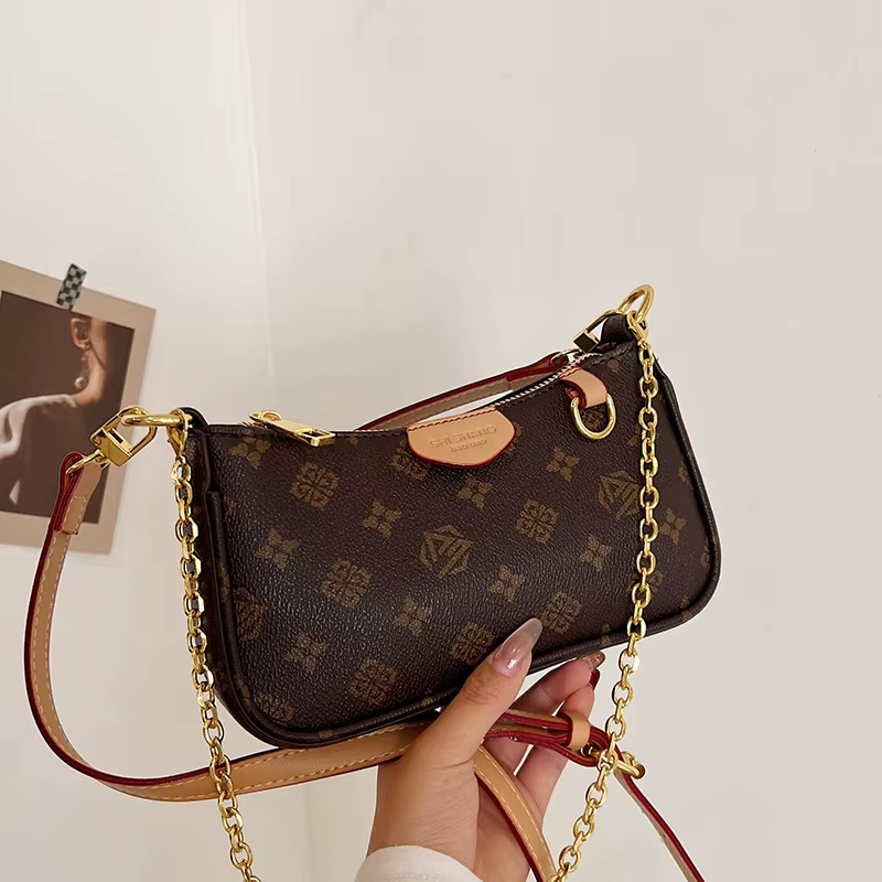 Sac à bandoulière Style Vintage pour femmes, petit sac carré imprimé rétro à la mode, sac à bandouli