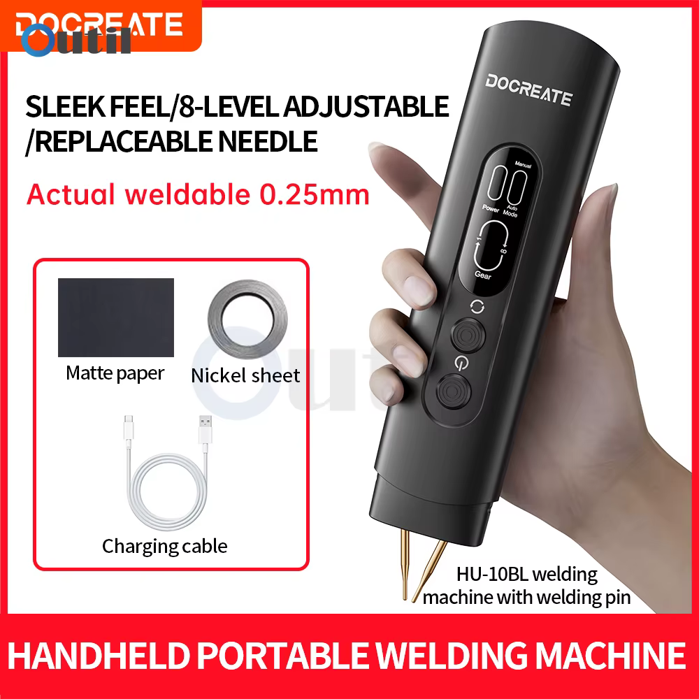 Nouveau Mini Machine de soudage par points portative bricolage ménage double impulsion réglable batt