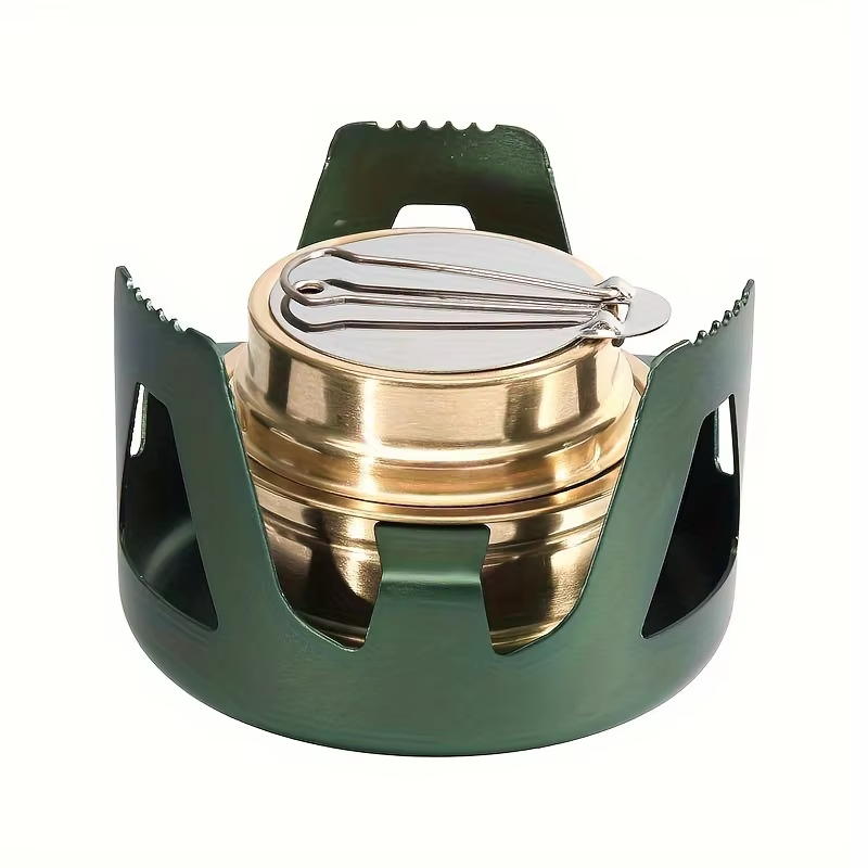 Mini réchaud à alcool Portable, adapté au Camping, au pique-nique, au Barbecue et à la pêche, Struct