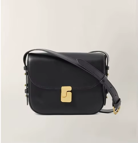 Niche française nouveau sac tofu en cuir véritable femmes simple épaule bandoulière petit sac carré 