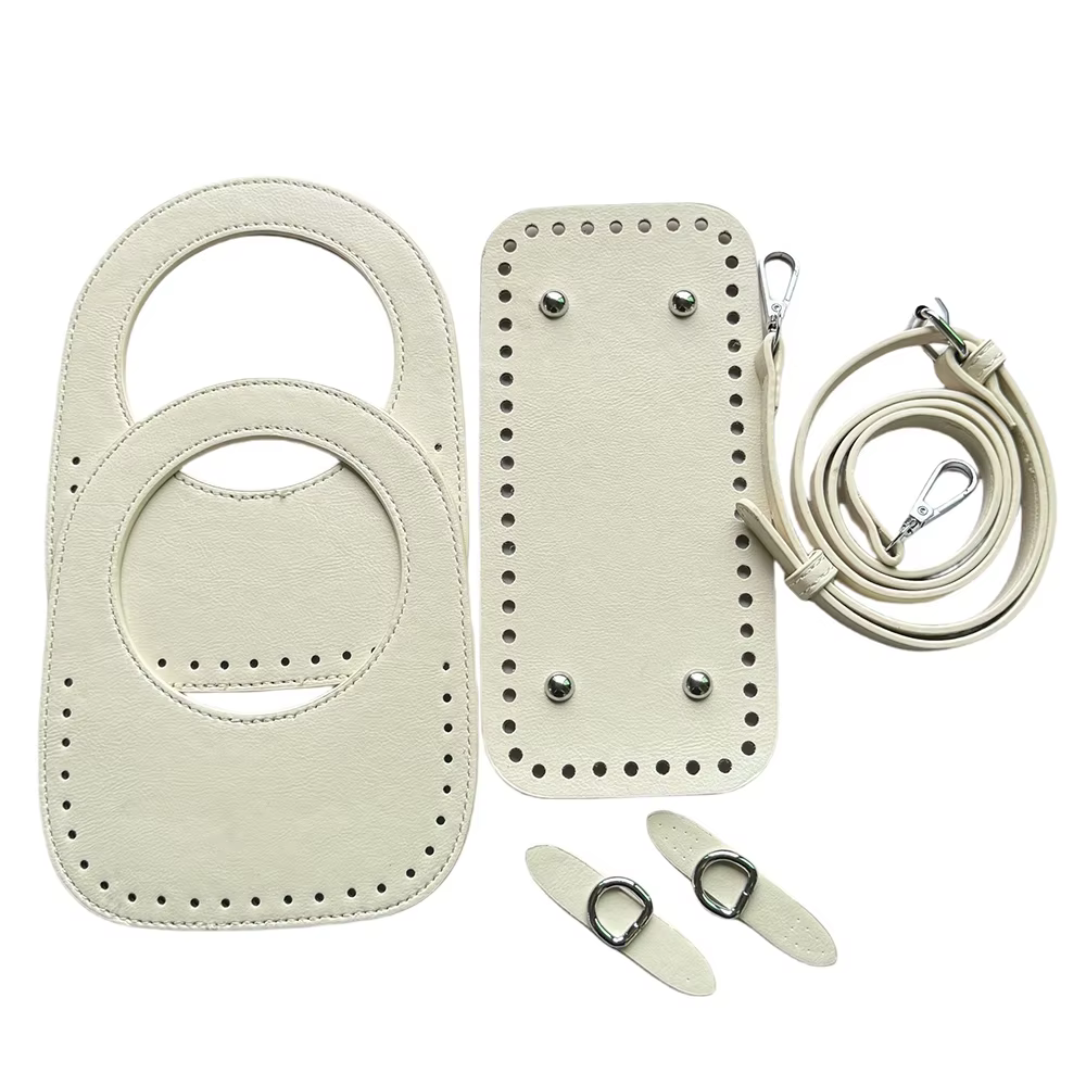 Sac de plage accessoires faits à la main sac à dos créatif bricolage portefeuille matériau Pu poigné