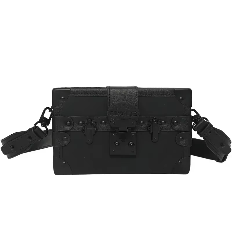 Nouveau sac à bandoulière élégant unisexe à la mode, boîte Design de Niche, petit sac carré à la mod