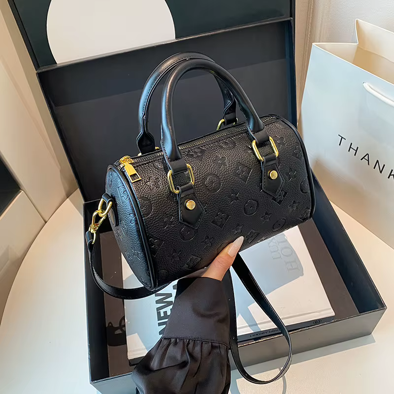Sac à main imprimé pour femmes, fourre-tout de luxe léger de grande capacité, sac à bandoulière poly