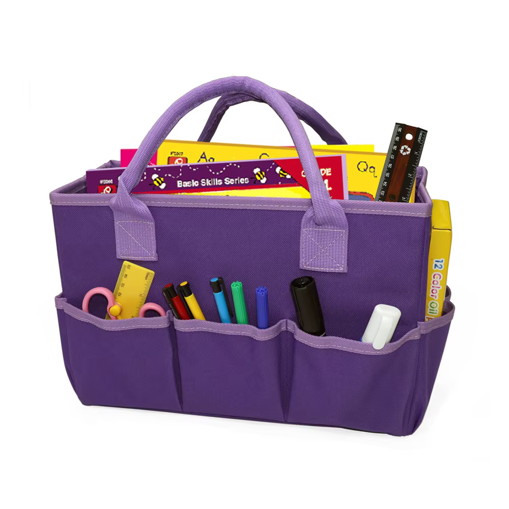 Sac de rangement multi-poches, 1 pièce, grande capacité, organisateur de couture artisanale, sac à m