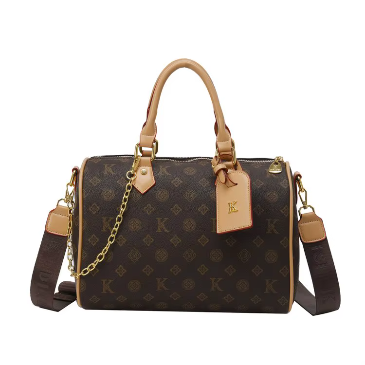 Sac Boston Chic Grande Capacité pour Femme - Sac à Main Tendance avec Poignée Supérieure et Bandouli