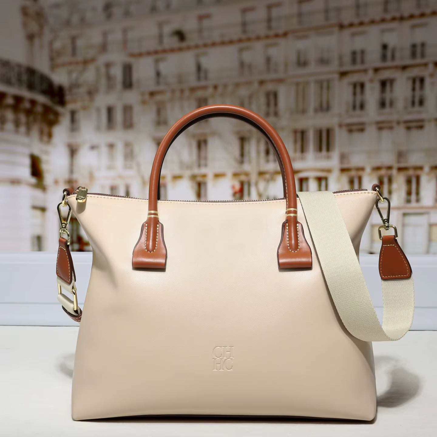 Nouveau Sac Bandoulière CH Commuter 2026, Sac à Main Simple et Tendance pour Femme, Sac Fourre-tout 