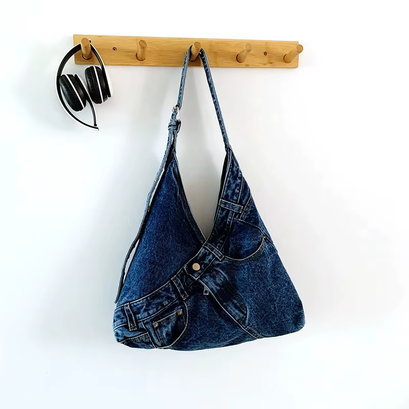 Sac fourre-tout de style vintage pour femmes, sac à main de haute qualité, sac messager Hobos pour f