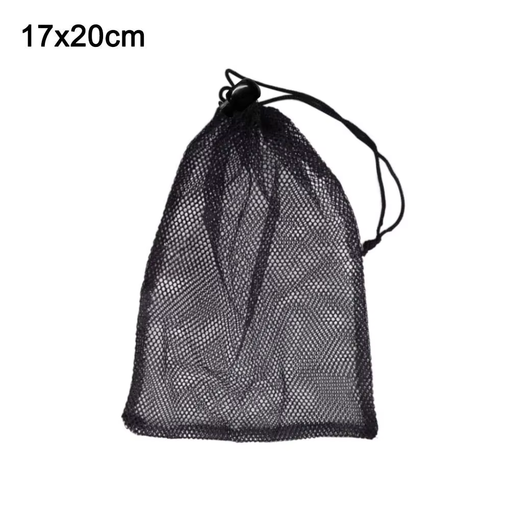 Sac à illant Respirant Portable en Nylon Noir, Poudres de Proximité Multi-Usages