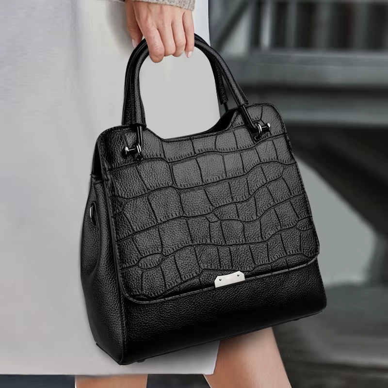 Femmes Vintage seau sac à bandoulière en cuir PU grande capacité sac à main sac à main dames mode sa
