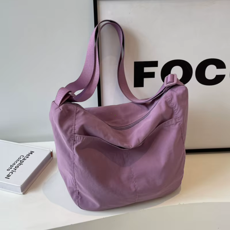 Sac à bandoulière en tissu Nylon pour femmes, sacs à bandoulière de grande capacité pour femmes, mod