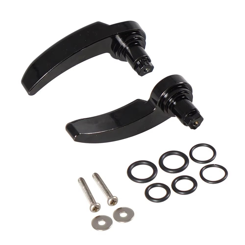 Sac de selle noir pour Harley Davidson Street Glide,Road King 14-21,Electra Glide, 2 pièces, offre s