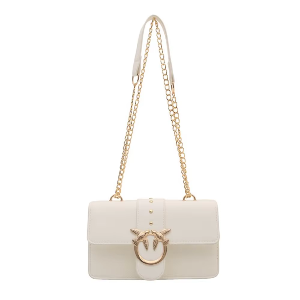 Sac bandoulière pour femme, nouveau sac Pinko Swallow Chain Wine God, sac à l'épaule et sous le bras