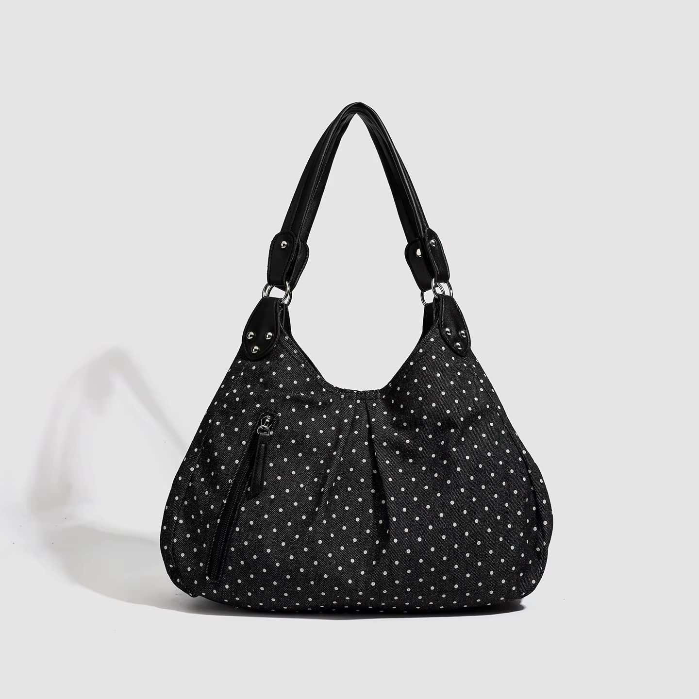 Sacs de messager Vintage à la mode, nouveau sac à main à pois, fourre-tout de grande capacité de sty