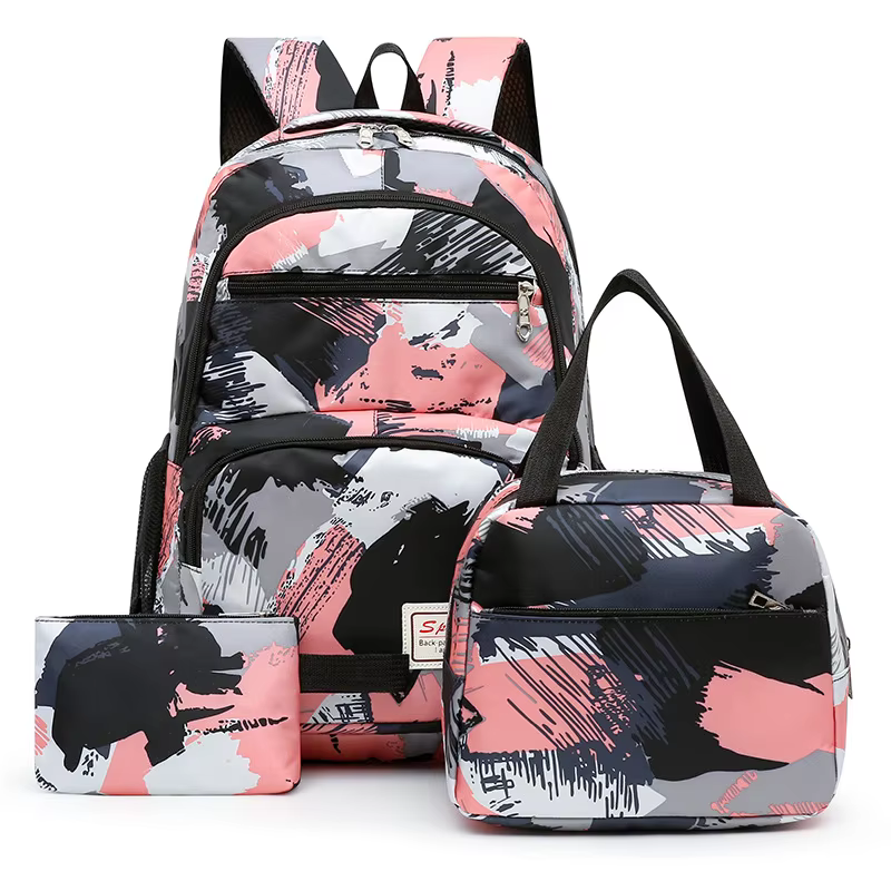 Sacs d'école pour enfants, garçons et filles, sac à dos de voyage orthopédique, sac d'école imperméa