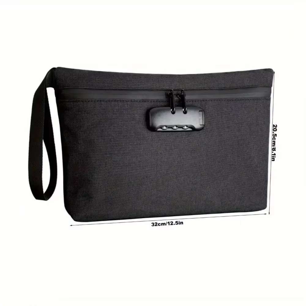 Pochette anti-odeur avec sac de rangement combiné et facile pour les voyages et les utilisations à l