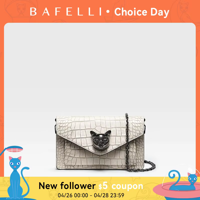 BAFELLI 2025 nouveau sac pour femmes mode tendance embrayage chat corps sacs à main marque de luxe c