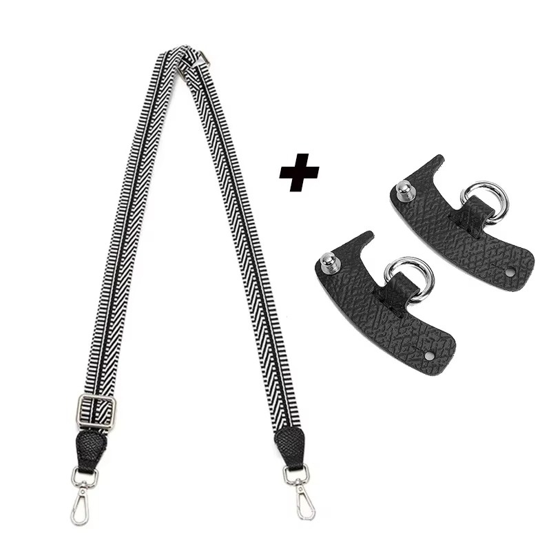 Sangle de sac en cuir véritable pour Longchamp, sangles de sac sans poinçon, sangle initiée en toile
