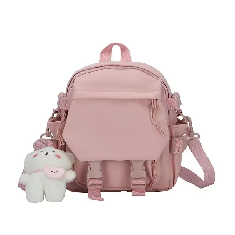 Mode Kawaii Mini sac à dos femmes sac à bandoulière pour adolescentes multi-fonction petit sac à dos