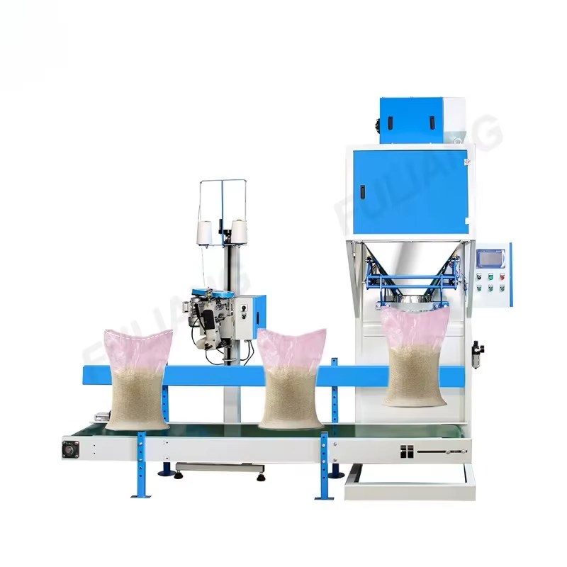 Machine d'emballage automatique pour riz, haricots, blé, céréales, aliments pour animaux, arachides,