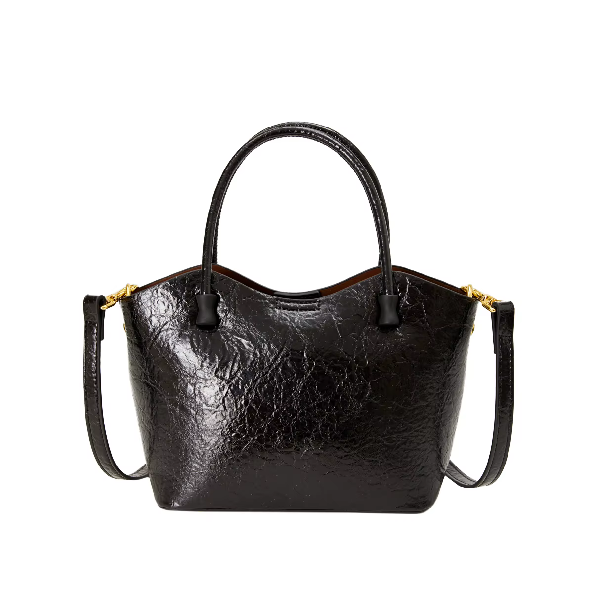 Sac fourre-tout en cuir pour femme, idéal pour le shopping et le bureau