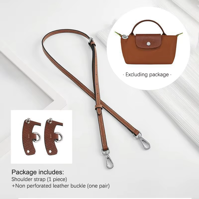 1 ensemble de sangles en cuir pour Longchamp, Mini sac universel, sangle d'épaule, nouveau Mini sac 