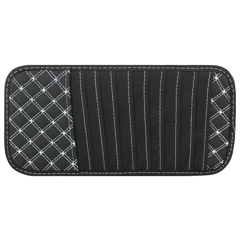 Mallette de rangement pour DVD, pare-soleil de voiture, support de disque CD, pochette de rangement 