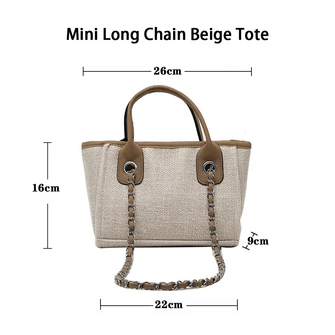Personnaliser monogramme sac fourre-tout grande maman Mini toile sac à main sacs de voyage personnal