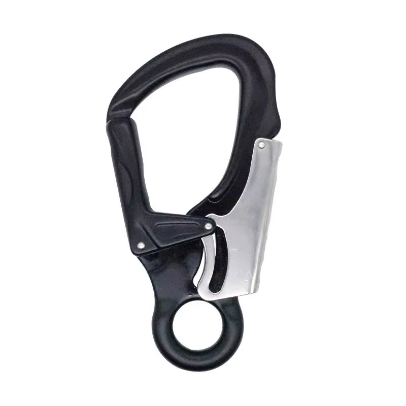 Mousqueton de sécurité en aluminium aéronautique 30KN pour extérieur, accessoires d'équipement