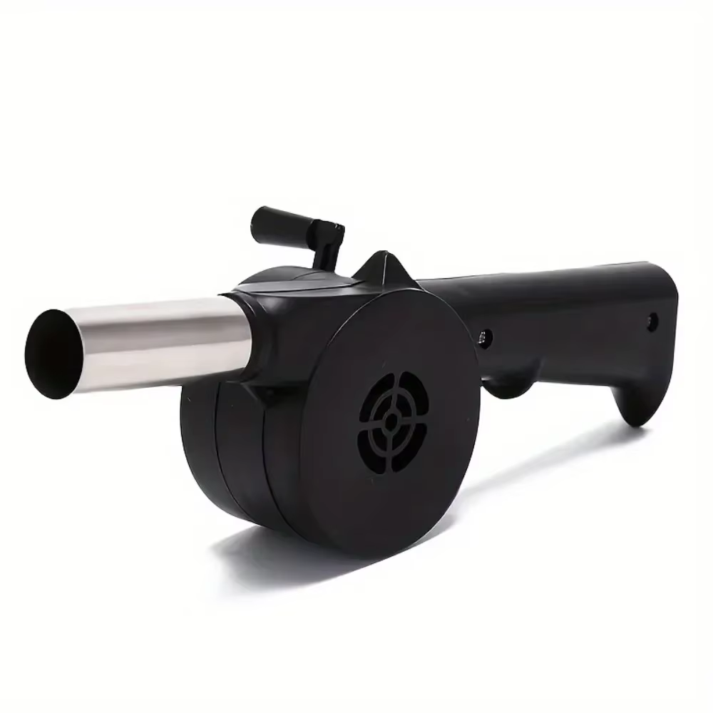 Souffleur d'air à manivelle pour Barbecue, Mini Barbecue Portable, soufflet de feu, accessoires de C