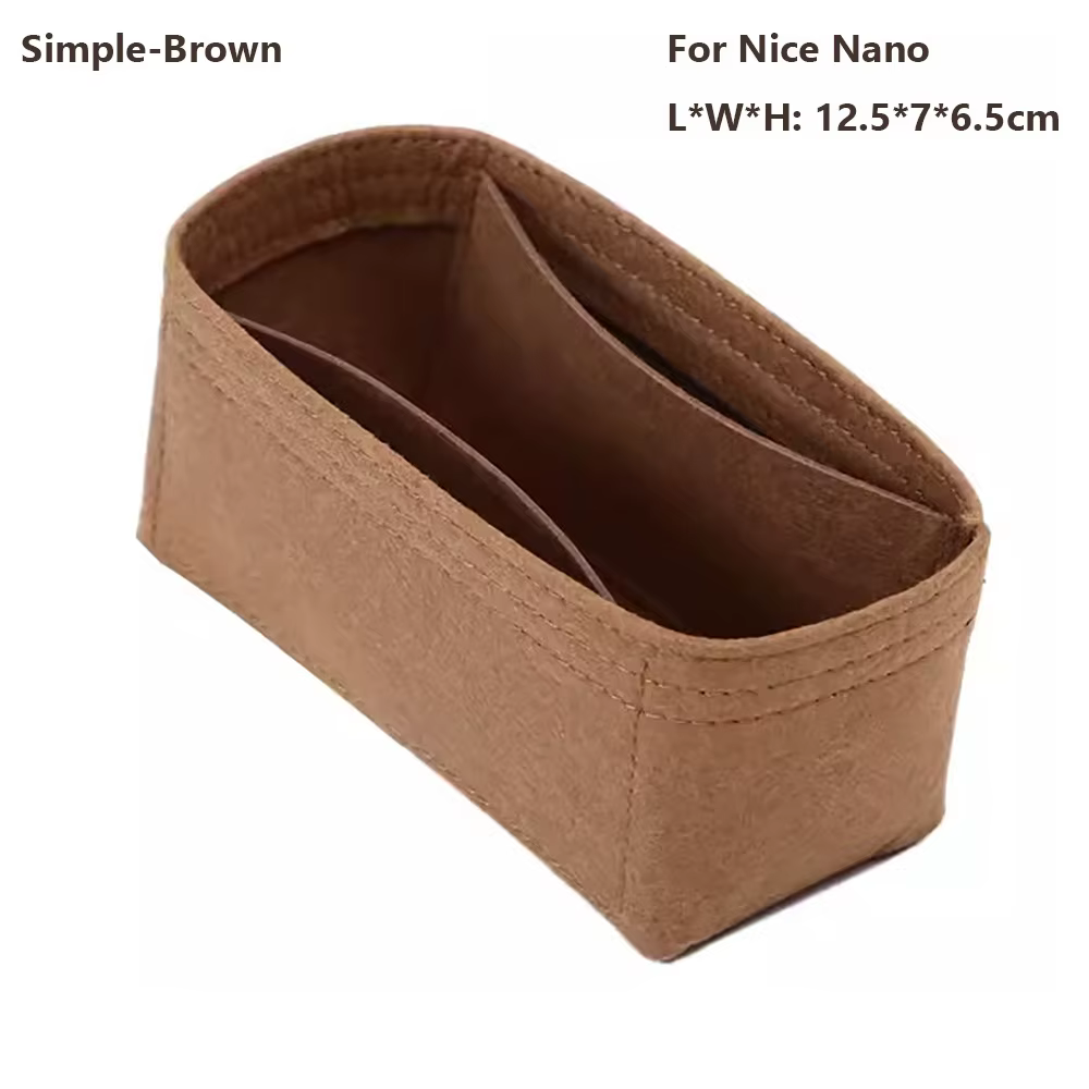 Sac à main en feutre, sac de rangement, Support de doublure de sac à main, sac interne Portable pour