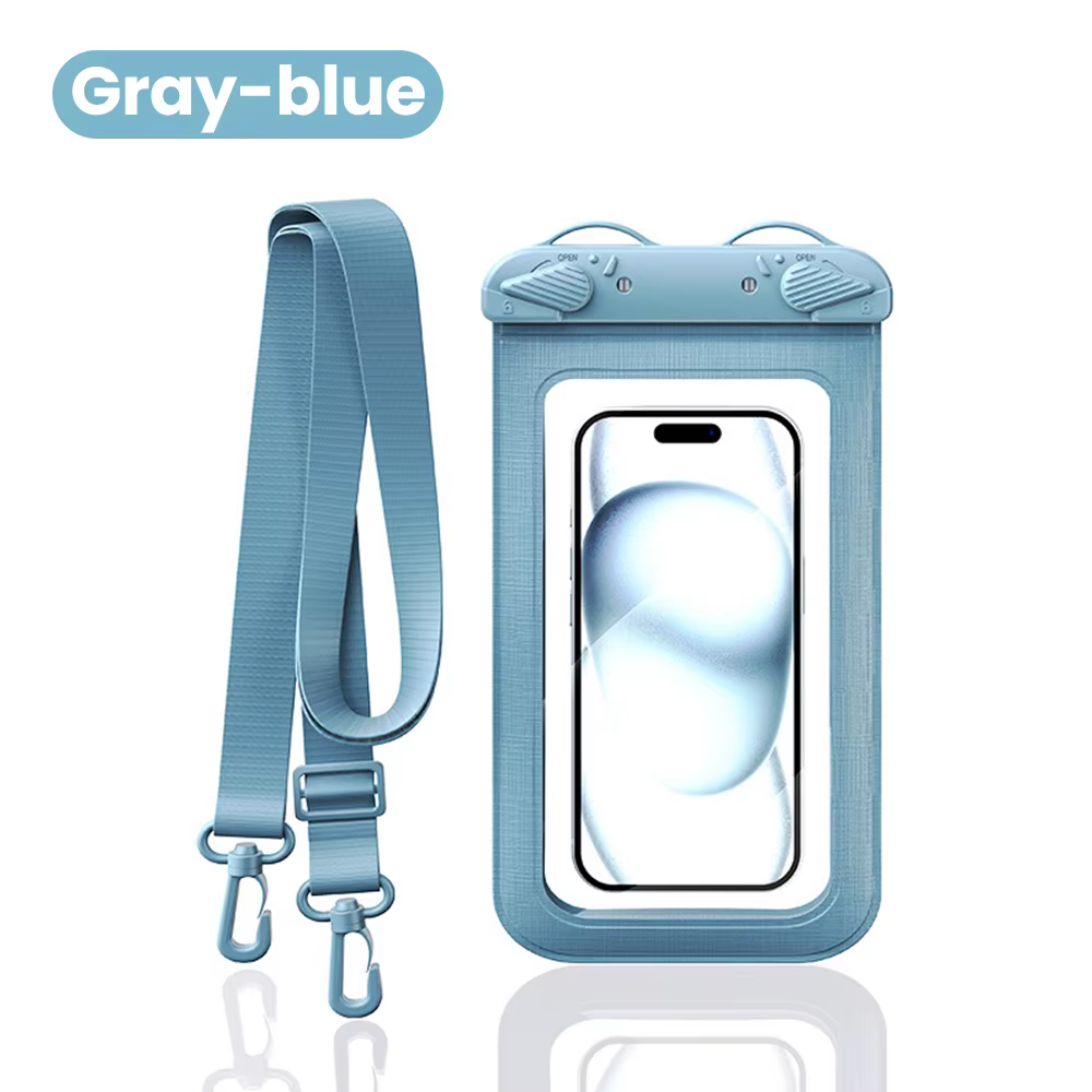 Pochette étanche universelle IPX8 pour téléphone, sac étanche pour téléphone tactile de 7,5 pouces p