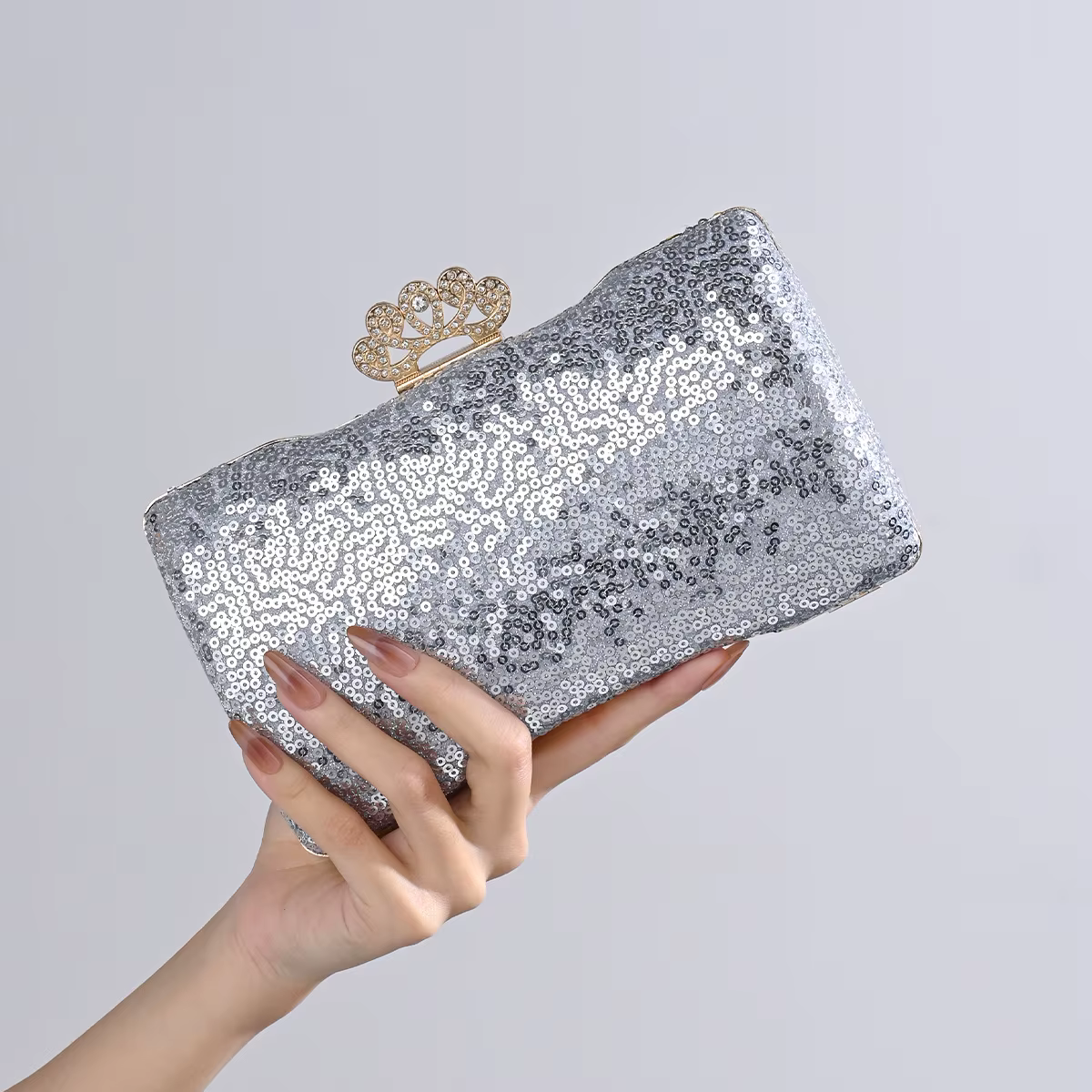 Sacs de soirée à paillettes pour femmes, sacs à bandoulière de luxe avec chaîne, pochette de fête de