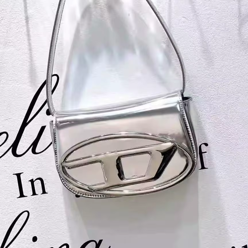 Sac messager tendance 2026 D-letter Dingdang pour femme, petit sac à bandoulière carré, couleur arge