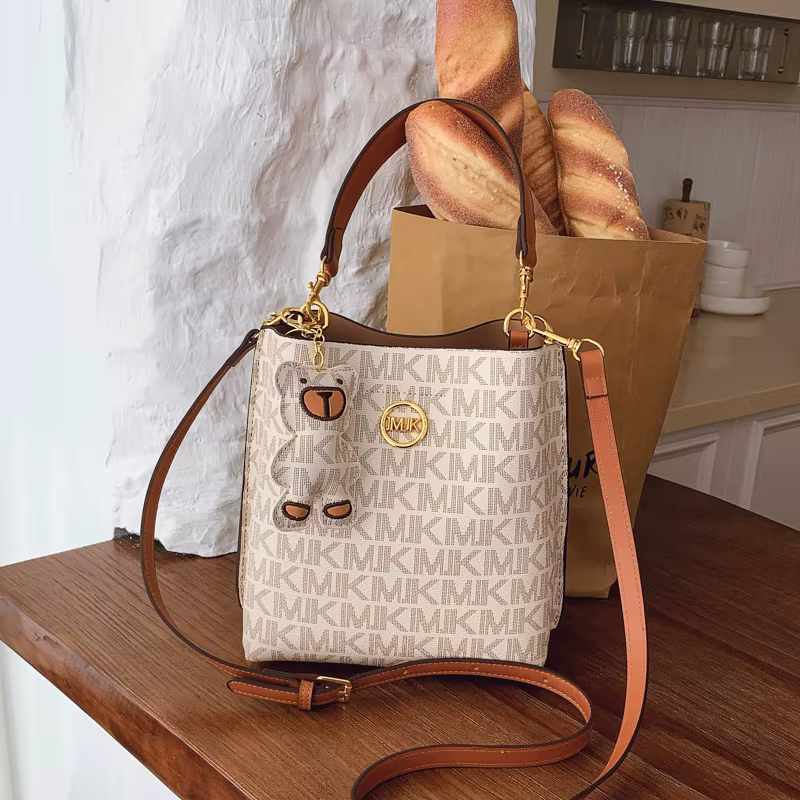 Sac à main vintage de style classique pour les déplacements, sac seau adapté à toutes les occasions,
