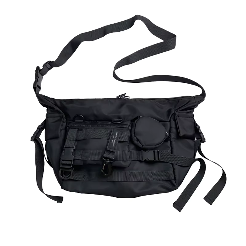 Sac messager fonctionnel pour homme, sacs étanches, sac Oxford, Hip Hop Streetwear, initié à la chim