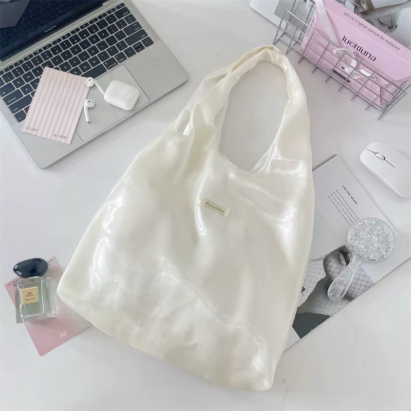 Nouveau sac à main grande capacité, sac de maman, sac sous le bras avec doublure intérieure, sac fou