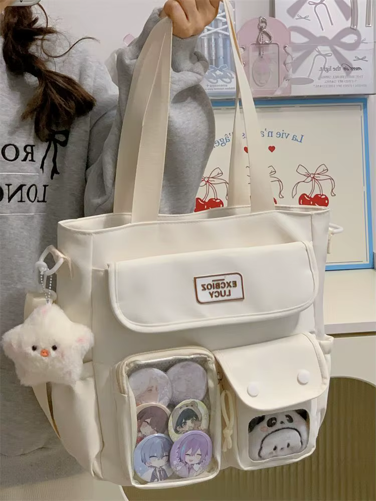 Y2K – sac à bandoulière Ulzzang Ita pour fille fraîche et douce, sac à bandoulière de Style collège