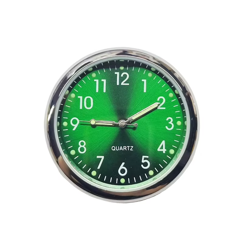 Mini montre de voiture à quartz, horloge électronique lumineuse, étanche, pour vélo, moto, voiture, 
