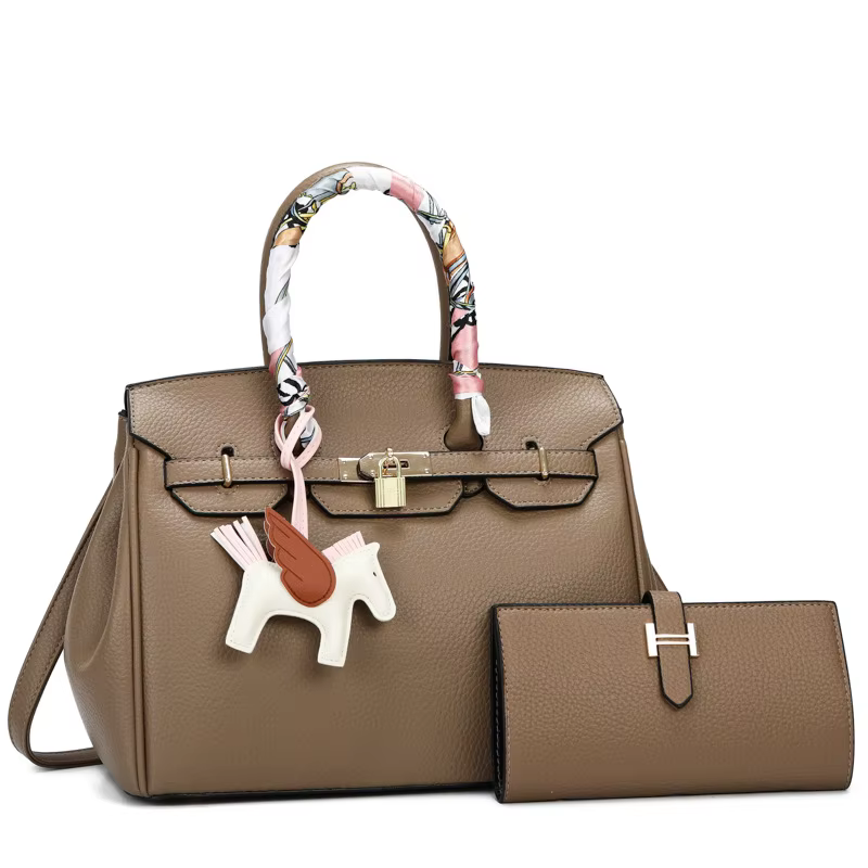 Nouveau Sac à Main Coréen Tendance 2026 pour Femme, Petit Sac de Shopping à Bandoulière avec Foulard